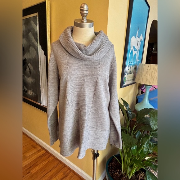 calvin klein cowl neck sweater - Picture 1 of 5